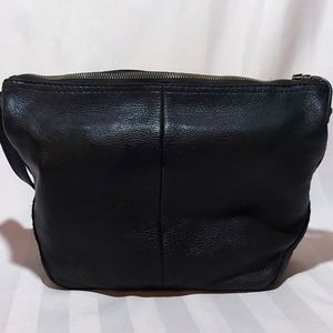BLACK AMERICAN LEATHER CO. BAG!